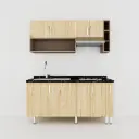 COCINA ROMA CON PARRILLA IZQUIERDA