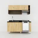 COCINA ROMA CON ESTUFA 20" IZQUIERDA