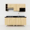 COCINA MILÁN CON PARRILLA IZQUIERDA