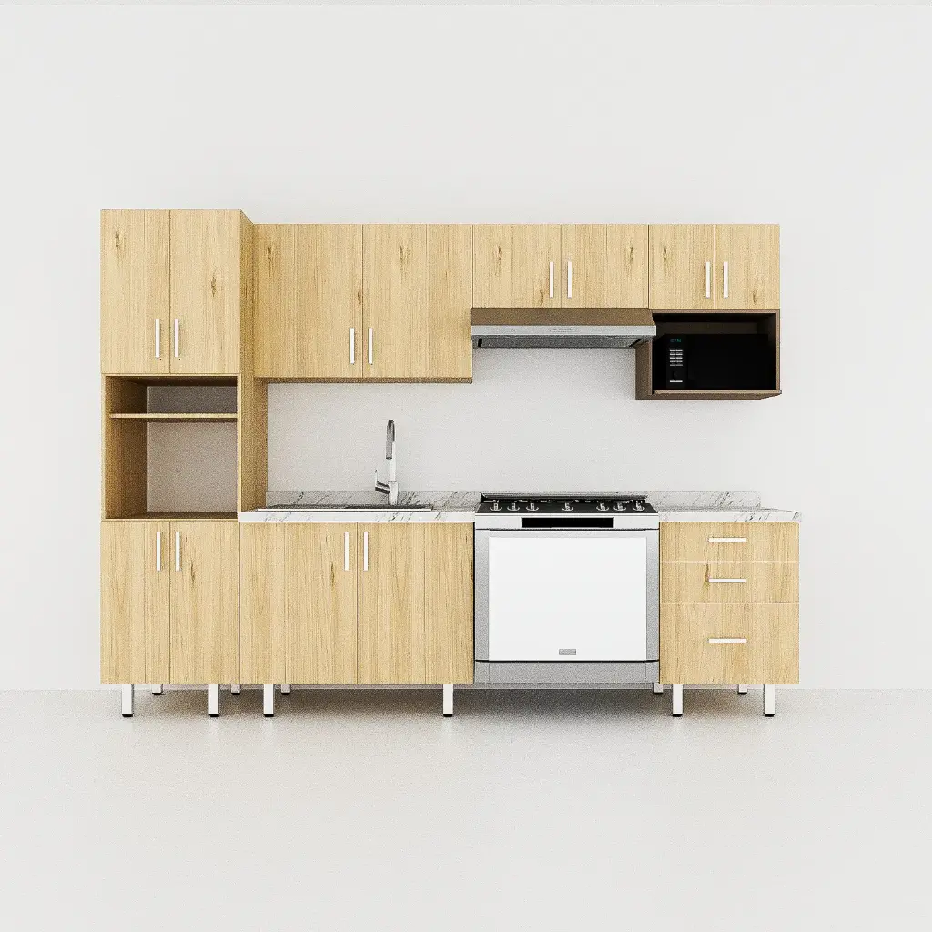 COCINA TURÍN ESTUFA 30" DERECHA