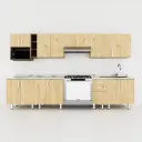 COCINA PALERMO ESTUFA 30" DERECHA