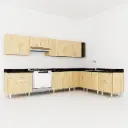 COCINA FLORENCIA ESTUFA 30" IZQUIERDA