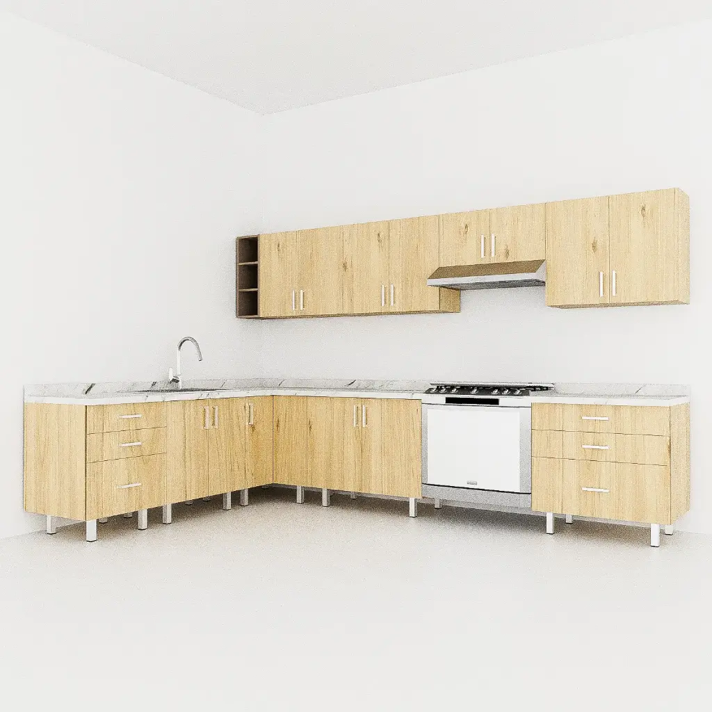 COCINA FLORENCIA ESTUFA 30" DERECHA