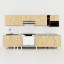 COCINA PALERMO ESTUFA 30" IZQUIERDA