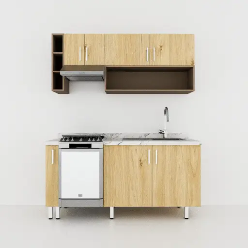 COCINA ROMA CON ESTUFA 20" DERECHA