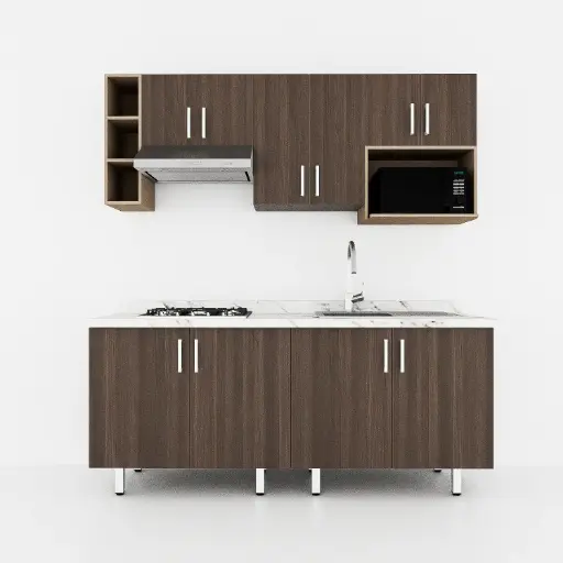 COCINA MILÁN CON PARRILLA IZQUIERDA
