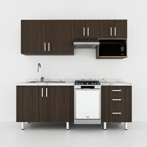 COCINA NÁPOLES CON ESTUFA 20" IZQUIERDA