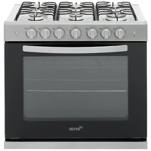 [AE3400D] ESTUFA DE GAS EMPOTRABLE 6 QUEMADORES 30"